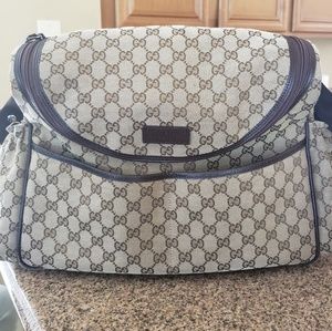 USED GUCCI Diapers Bag 12336 No Box No Dust bag